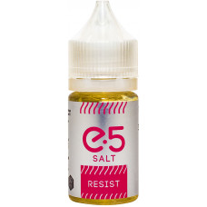 Жидкость E5 Salt 30 мл Resist 24 мг/мл