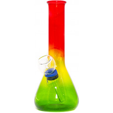 Бонг KG 4262 RB-2 Rainbow Цветное прозрачное стекло 15.5 см