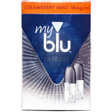 Картридж My Blu Strawberry Mint 18 мг/мл 2 шт Von Erl