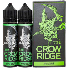 Жидкость Crow Ridge 2x60 мл Apple Lollipop: Sour Sweet 0 мг/мл