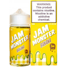 Жидкость Jam Monster 100 мл Banana 3 мг/мл