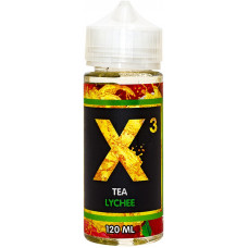 Жидкость X-3 Tea 120 мл Lychee 3 мг/мл