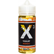 Жидкость X-3 Yoghurt 120 мл Mango 3 мг/мл