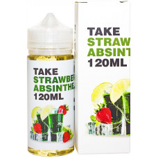 Жидкость Take 120 мл белая Strawberry Absinthe 3 мг/мл (с коробкой)
