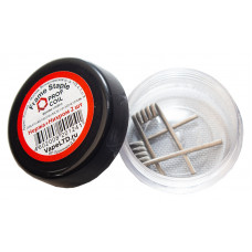 Спирали Prof Coil 2 шт Frame Staple SS0.4x2+K0.1x05x6+NICr0.1 0.12/0.6 Ом d=0.12мм