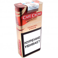 Сигариллы Cafe Creme Filter Caramel Cream 10x10x20