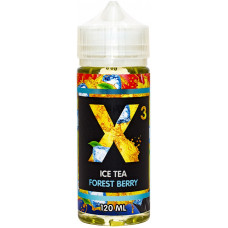 Жидкость X-3 Ice Tea 120 мл Forest Berry 3 мг/мл