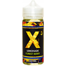 Жидкость X-3 Lemonade 120 мл Forest Berry 3 мг/мл