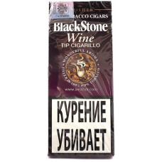 Сигариллы Black Stone Тип с мундштуком Вино 5x10