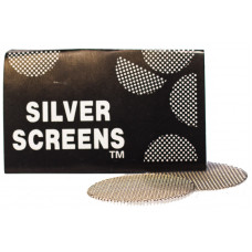 Ситечки для трубок Screens Silver Screens Серебрянные 5шт d=20мм