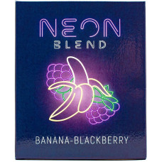 Смесь Neon Blend 50 г Ежевика Банан (Blackberry Banana) (кальянная без табака)