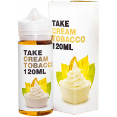 Жидкость Take 120 мл белая Cream Tobacco 3 мг/мл (с коробкой)