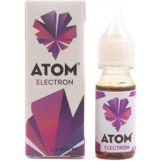 Жидкость ATOM 15 мл ELECTRON Фиолетовый 01.5 мг/мл 15мл (Tangerine Chocolate Коричневый)