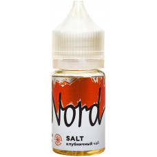 Жидкость Nord Salt 30 мл VG/PG 50/50 Клубничный Чай 24 мг/мл
