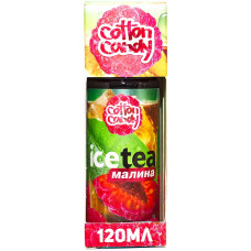 Жидкость Cotton Candy 120 мл Ice Tea Малина 0 мг/мл