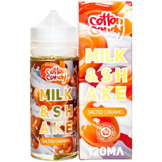 Жидкость Cotton Candy 120 мл Milk Shake Salted Caramel 0 мг/мл