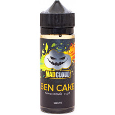 Жидкость Mad Cloud 120 мл Ben Cake 0 мг/мл