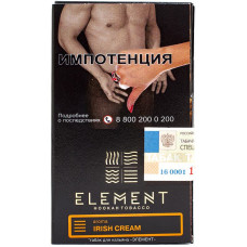 Табак Element 40 г Земля Айриш Крим Irish Cream