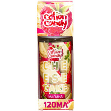 Жидкость Cotton Candy 120 мл Cheesecake Малина 0 мг/мл