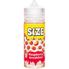 Жидкость Size 120 мл Raspberry Breakfast 0 мг/мл