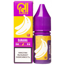 Жидкость RELL Salt Purple 10 мл Banana Банан 20 мг/мл