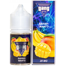 Жидкость Gang Salt 30 мл Банан Манго 20 мг/мл МАРКИРОВКА