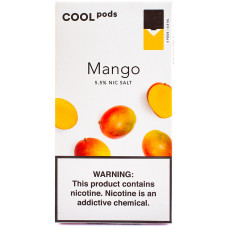 Картриджи СOOL PODS Mango 4 шт 1 мл 50 мг (совмещается с JUUL)