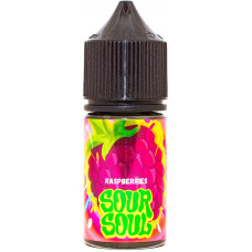 Жидкость Sour Soul Salt 30 мл Raspberries 44 мг/мл