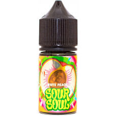 Жидкость Sour Soul Salt 30 мл White Peach 44 мг/мл