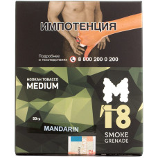 Табак M18 Smoke Grenade Medium 50 гр Mandarin