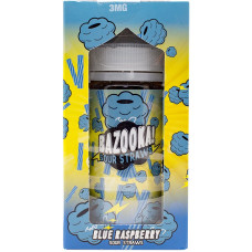 Жидкость Bazooka 200 мл Blue Raspberry Sour Straws 3 мг/мл