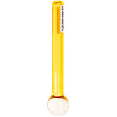 Трубка стекло Oil Pipe KITE 9 см Желтая d=9 ммx2 мм