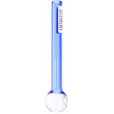 Трубка стекло Oil Pipe KITE 9 см Синяя d=9 ммx2 мм