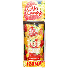 Жидкость Cotton Candy 120 мл Popcorn Клубника 0 мг/мл