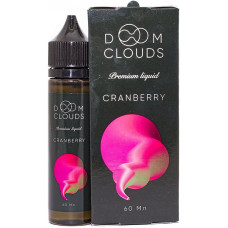 Жидкость Doom Clouds 60 мл Cranberry 0 мг/мл + бустер на 1.5 мг/мл