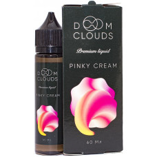 Жидкость Doom Clouds 60 мл Pinky Cream 0 мг/мл + бустер на 1.5 мг/мл