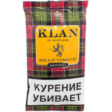 Табак KLAN сигаретный Natural (натуральный вкус) 40 г (кисет)