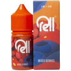 Жидкость Rell Orange 28 мл Mixed Berries 0 мг/мл Без Никотина МАРКИРОВКА