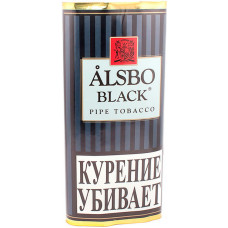 Табак трубочный ALSBO BLACK (Алсбо Блек) 50г