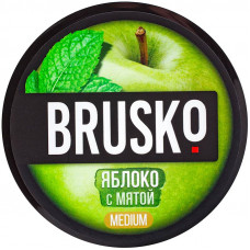 Смесь Brusko 50 гр Medium Яблоко с Мятой (кальянная без табака)