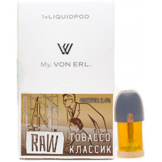 Картриджи Von Erl Raw Tobacco 24 мг/мл (Табак) 1шт