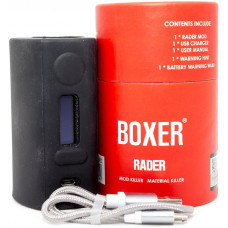 Мод Boxer Rader 211W TC Черный (без аккумулятора!батарейный мод Hugo Vapor)