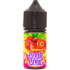 Жидкость Sour Soul Salt 30 мл Cranberry 44 мг/мл