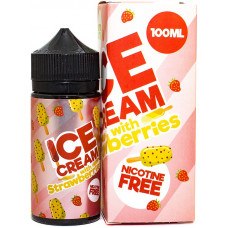 Жидкость Ice Cream 100 мл Strawberry 0 мг/мл