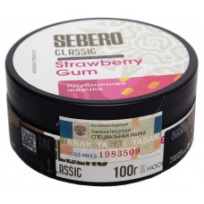 Табак Sebero 100 гр Клубничная жвачка Strawberry Gum
