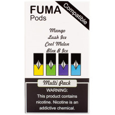 Картридж FUMA PODS Multipack 4 шт 1 мл 60 мг (совмещается с JUUL)