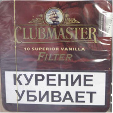 Сигариллы Clubmaster Superior Vanila Filter 10x10x10 (Германия)