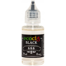 Жидкость EcoCig 30 мл Black 666 0 мг/мл