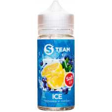 Жидкость S Team Salt 100 мл Ice Черника и Лимон 3 мг/мл