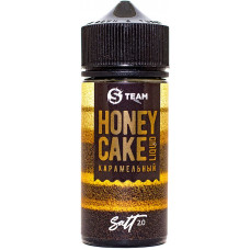 Жидкость S Team Salt 100 мл Honey Cake Карамельный 3 мг/мл